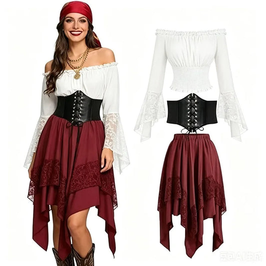Piratkostyme Kvinne