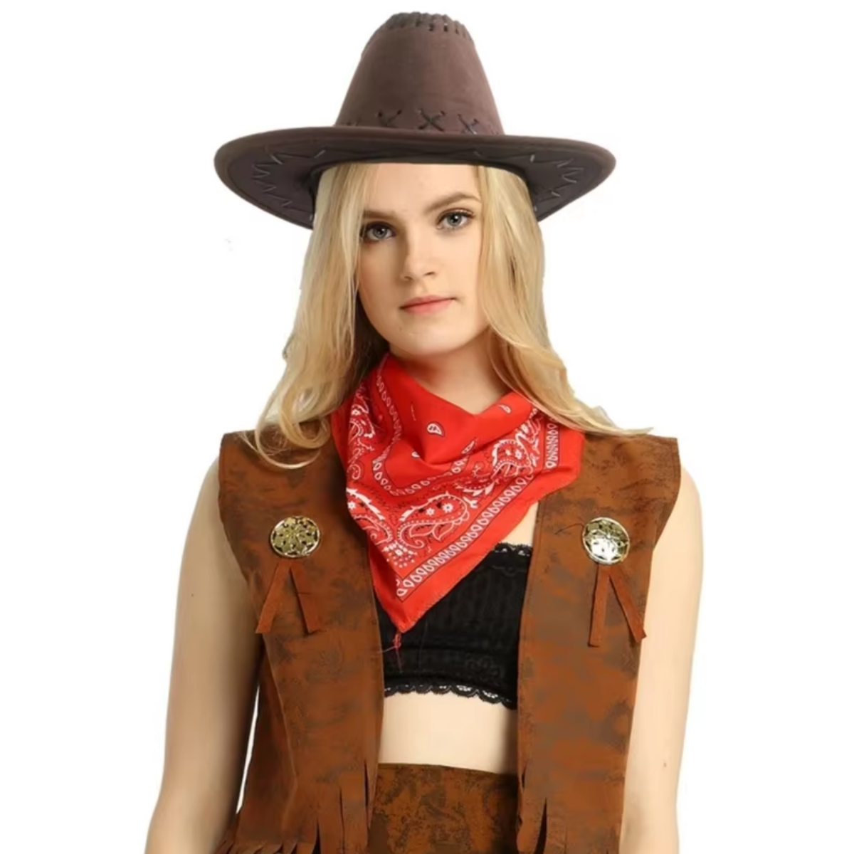 Cowboyutstyr - 3 deler